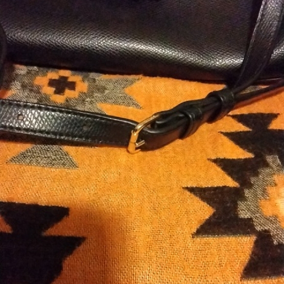 Coach Black Leather "Margot" Satchel Bag - Picture 13 of 13